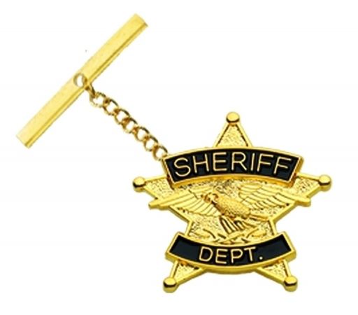 SHERIFF DEPT - 5 POINT STAR TIE TAC.